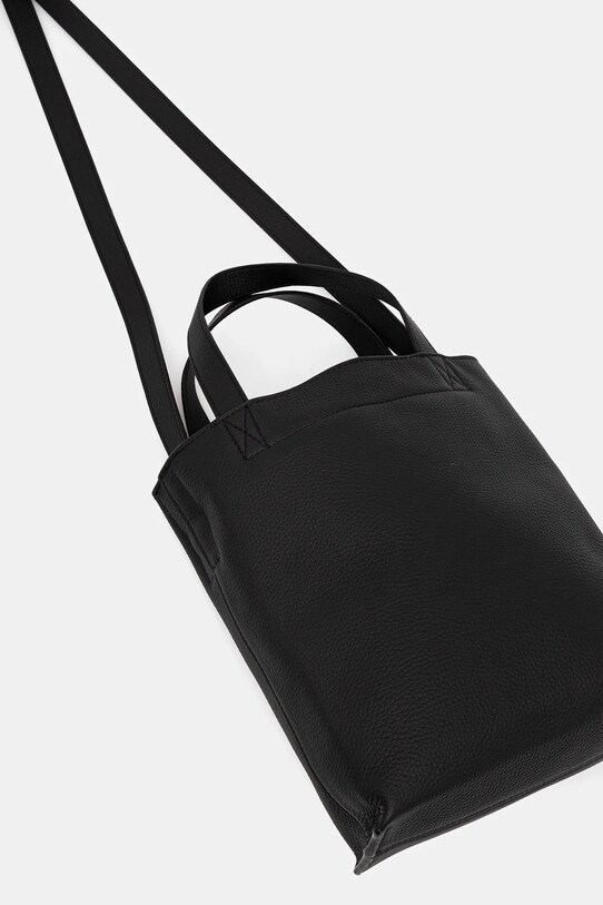 A.P.C. torebka skórzana cabas maiko small czarny PXCBC.M61667