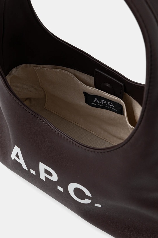 A.P.C. geantă baby ninon shoulder PUAAT.F67027 maro