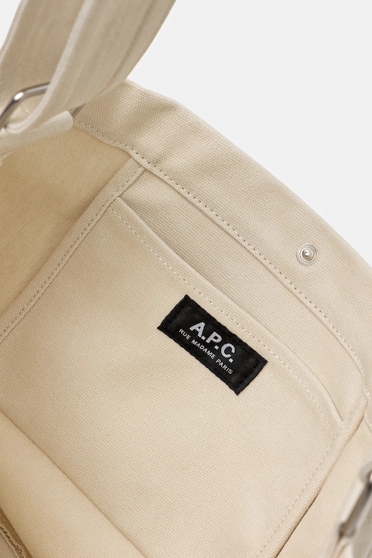 Kabelka A.P.C. besace journal small PSAJZ.M67010 béžová