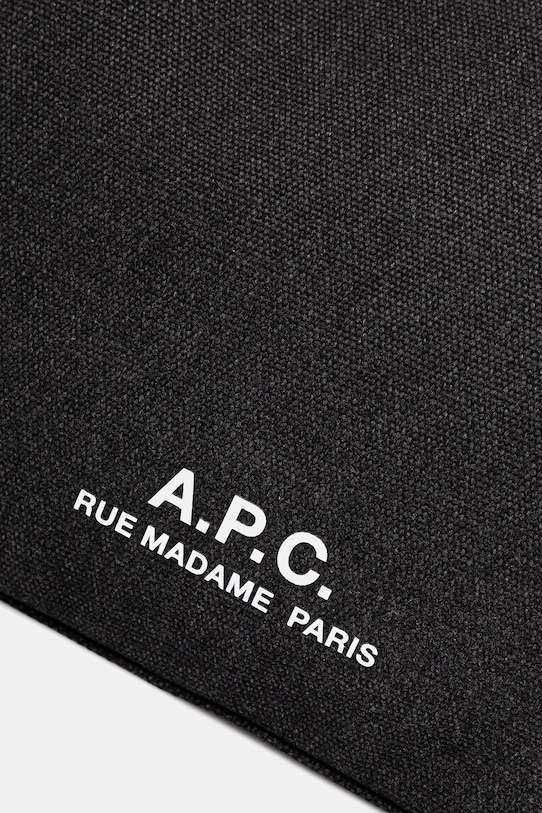 A.P.C. geantă besace journal small negru PSAJZ.M67010