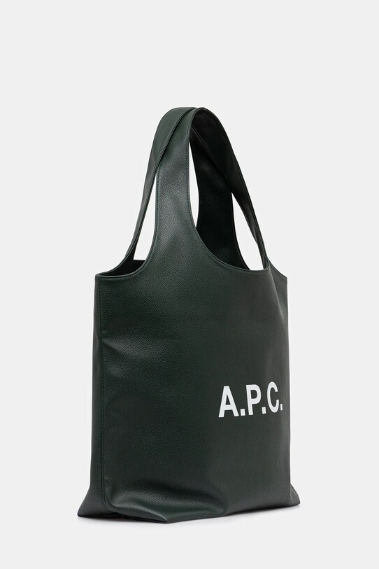 A.P.C. torebka tote ninon PUABO.M61565 zielony AW25