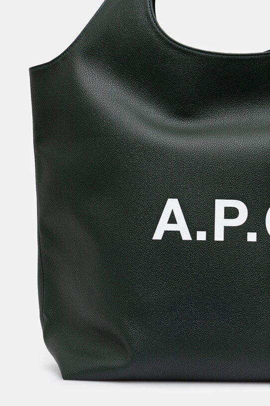 Akcesoria A.P.C. torebka tote ninon PUABO.M61565 zielony