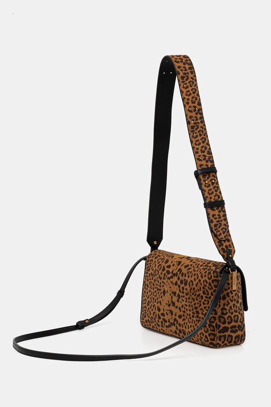 Accessori Pinko borsa in pelle scamosciata 106243.A32A marrone