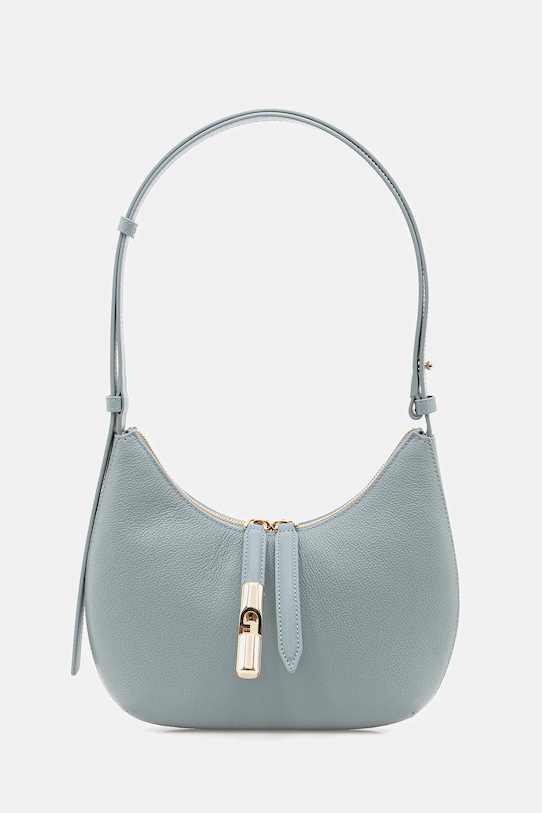 Furla torebka skórzana skóra licowa niebieski WB01500.BX3353.3963S