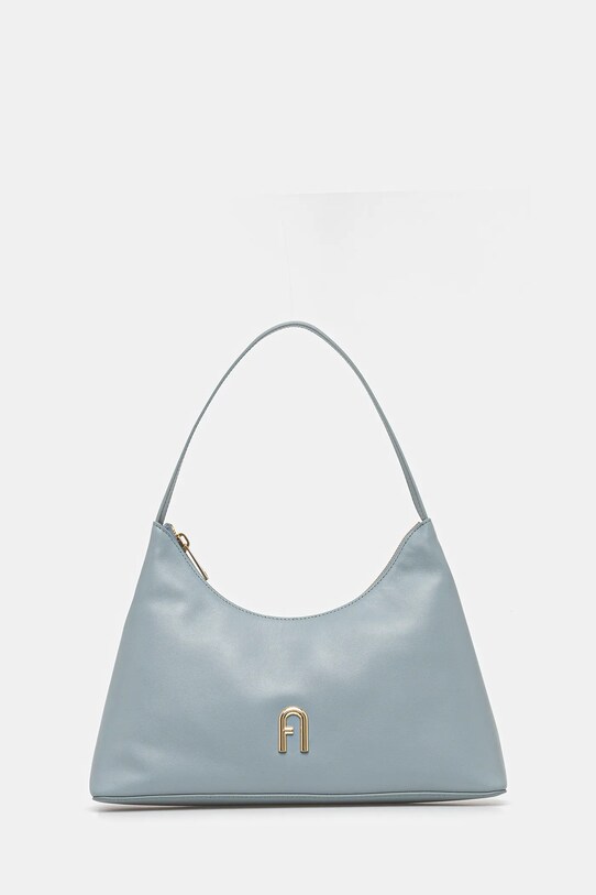 Kožená kabelka Furla přírodní kůže modrá WB00782.AX0733.3963S