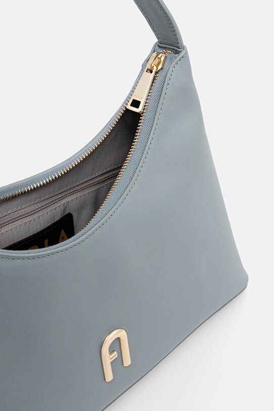 Kožená kabelka Furla WB00782.AX0733.3963S modrá