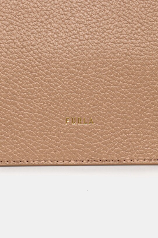 Furla geantă de piele bej WB01246.HSF000.YU500