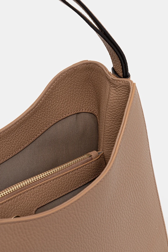 Kožená kabelka Furla WB01246.HSF000.YU500 béžová