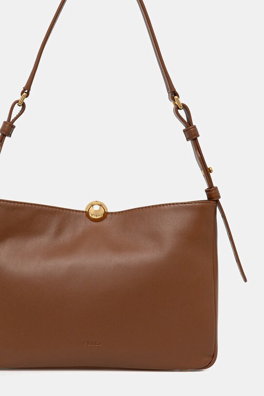 Аксесуари Шкіряна сумочка Furla WB01403.BX3977.03B00 коричневий