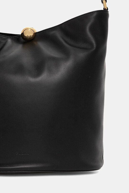 Kožená kabelka Furla černá WB01691.BX3168.O6000