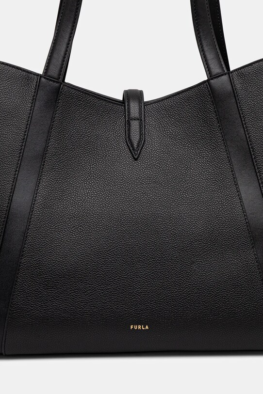 Akcesoria Furla torebka skórzana WB01788.BX3353.O6000 czarny