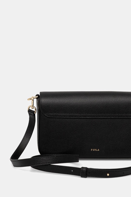 Akcesoria Furla torebka skórzana WB01826.ARE000.O6000 czarny