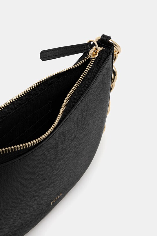 Furla poșetă de piele negru WE00767.BX3991.O6000