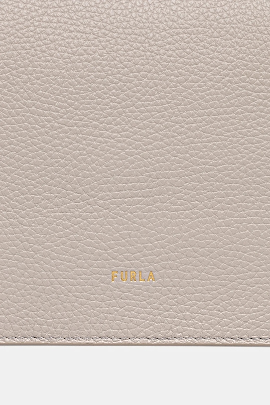 Kožená kabelka Furla béžová WB01275.HSF000.VAN00