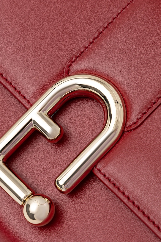 Kožená kabelka Furla WB01683.BX3346.4021S červená