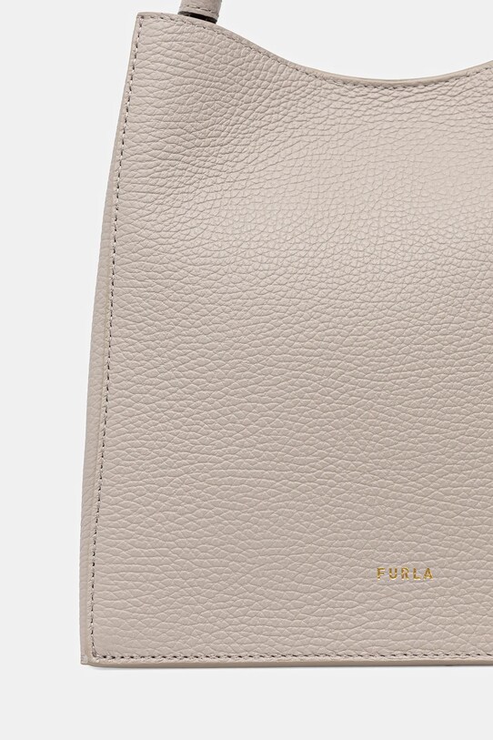Akcesoria Furla torebka skórzana WB01373.HSF000.VAN00 beżowy