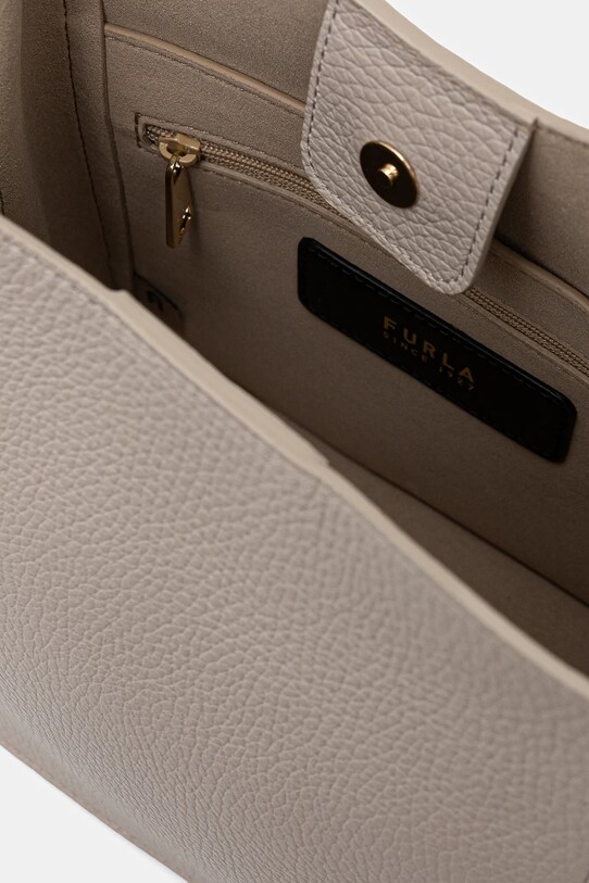 Furla torebka skórzana beżowy WB01373.HSF000.VAN00