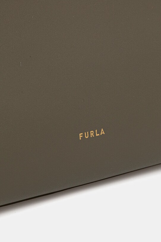 Furla torebka skórzana zielony WB01499.BX3104.2810S