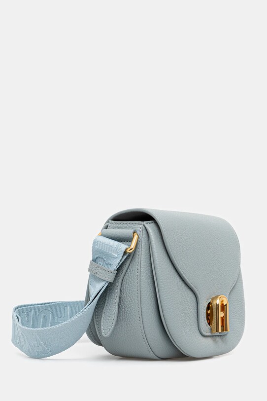 Кожена чанта Furla WB01491.BX0356.4276S син AW25