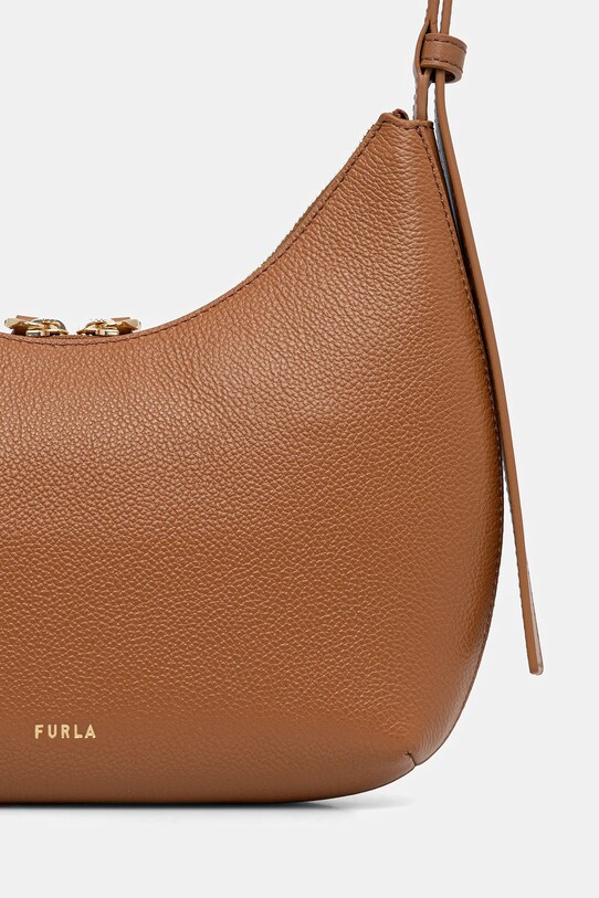Akcesoria Furla torebka skórzana WB01500.BX3353.RY000 brązowy