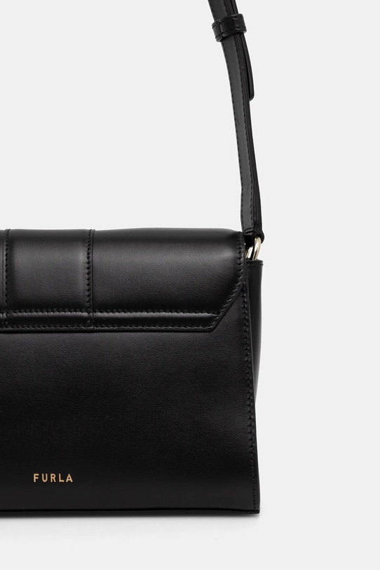 Akcesoria Furla torebka skórzana WB01683.BX3346.O6000 czarny