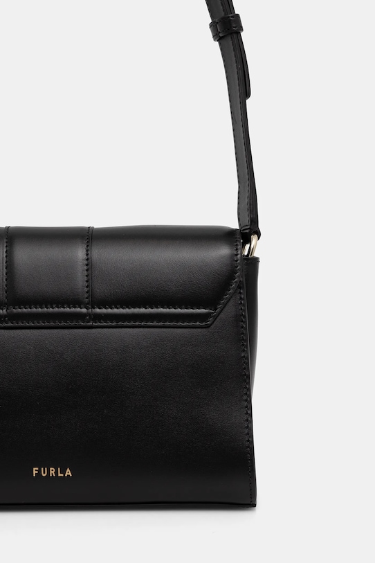 Akcesoria Furla torebka skórzana WB01683.BX3346.O6000 czarny