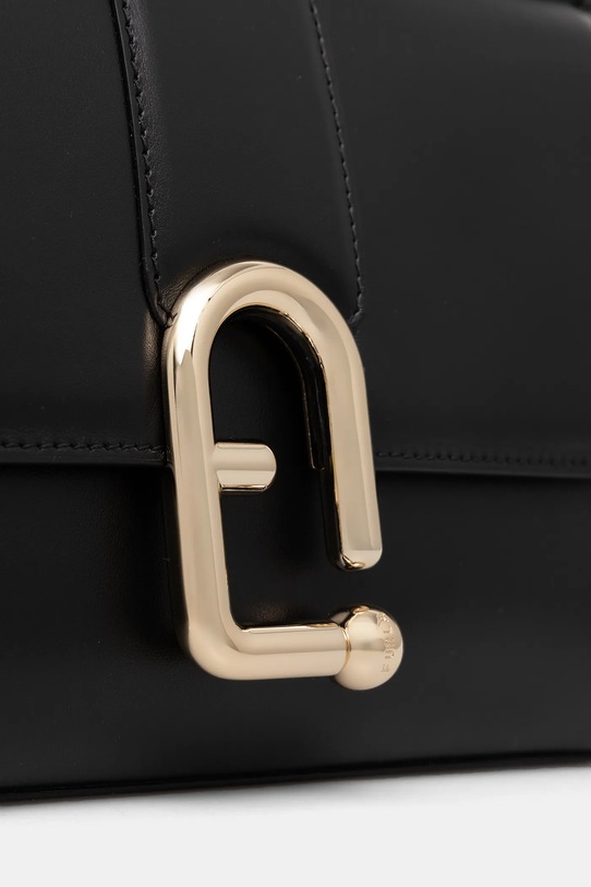 Furla torebka skórzana czarny WB01683.BX3346.O6000