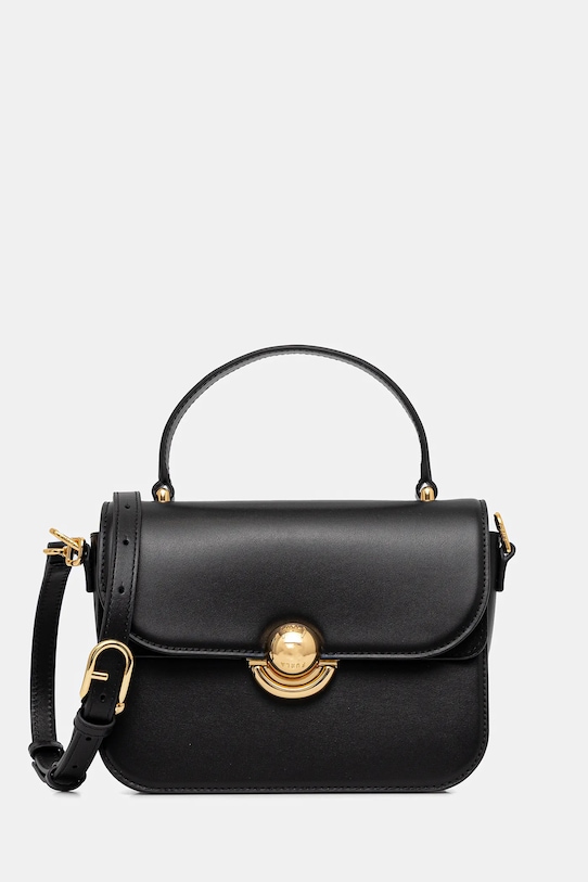 Furla torebka skórzana skóra licowa czarny WB01475.BX0428.O6000