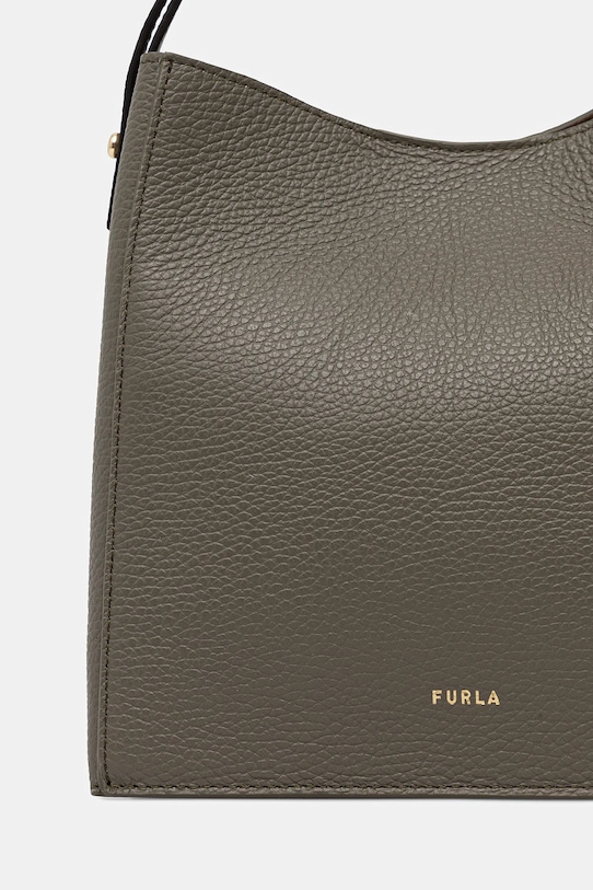 Αξεσουάρ Δερμάτινη τσάντα Furla WB01373.HSF000.2810S πράσινο