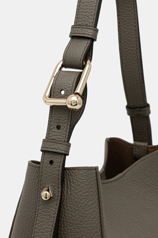 Furla torebka skórzana zielony WB01373.HSF000.2810S