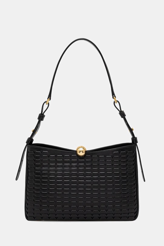 Furla poșetă de piele uni negru WB01403.BX3977.O6000