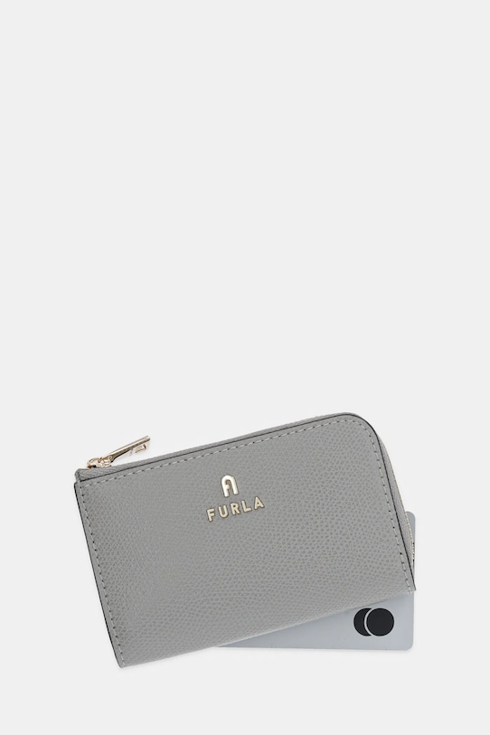 Accesorii Furla portofel de piele WR00435.ARE000.4060S gri