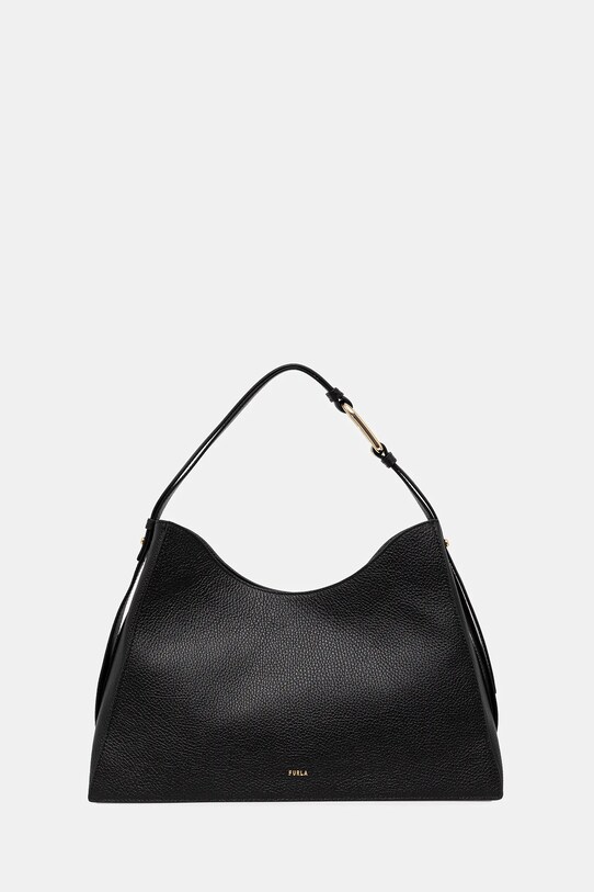 Furla torebka skórzana skóra licowa czarny WB01246.HSF000.O6000