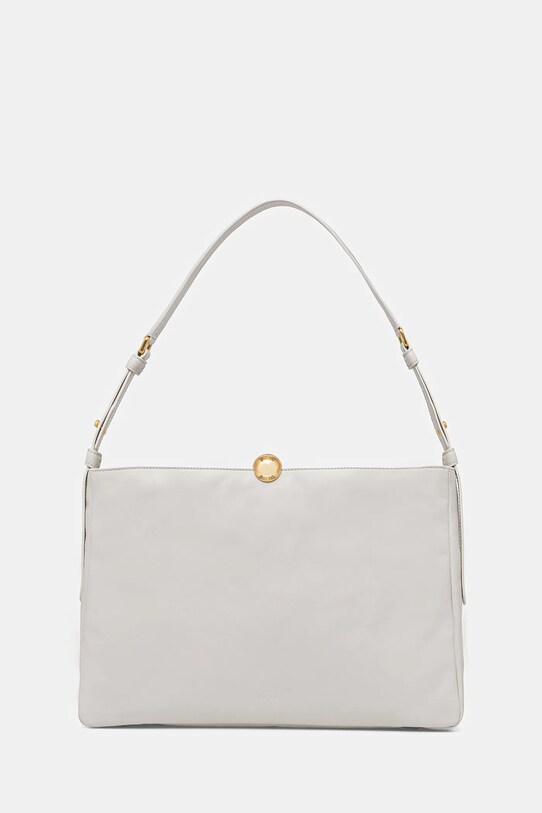 Furla torebka skórzana mieści A4 szary WB01365.BX3168.1704S