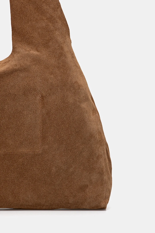 Akcesoria MSGM torebka zamszowa 3941MDZ65.966 brązowy