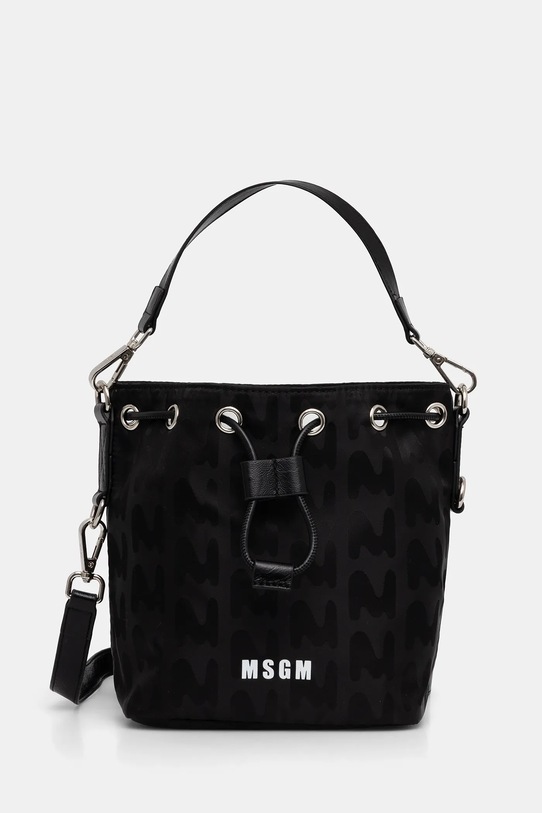 MSGM torebka nie mieści A4 czarny 3740MZ67.640