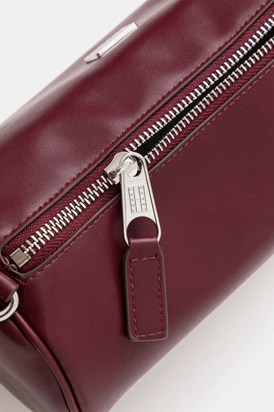 Kabelka Tommy Jeans AW0AW17893 burgundské