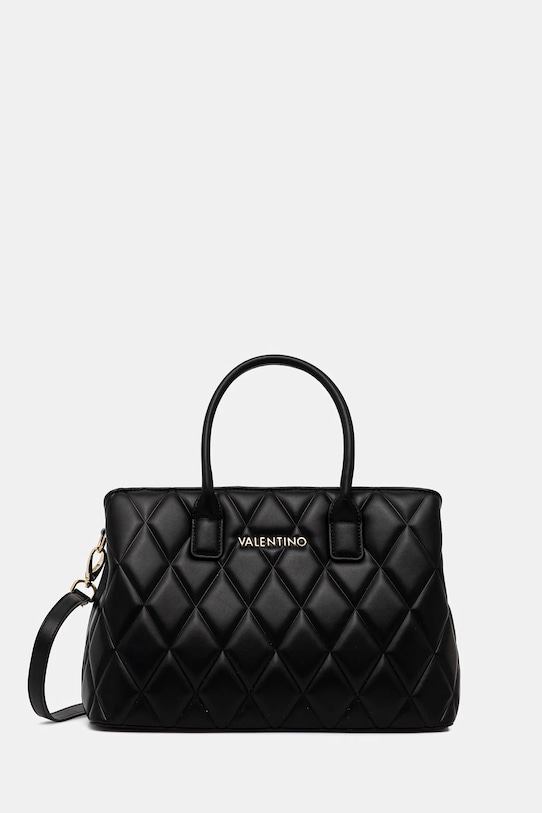 Τσάντα Valentino Bags απομίμηση λείου δέρματος μαύρο VBS9BA04