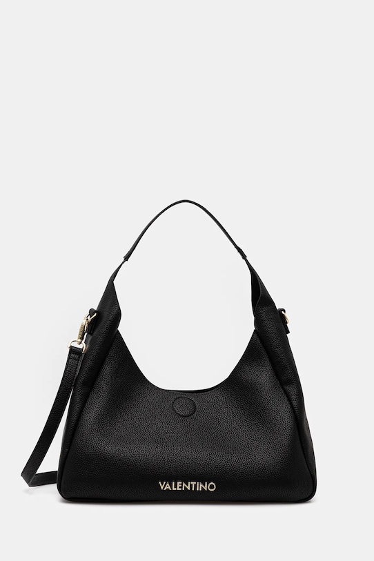 Τσάντα Valentino Bags απομίμηση λείου δέρματος μαύρο VBS9A807