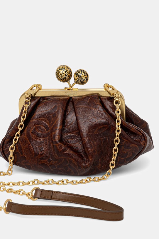 Аксесуари Шкіряна сумка Weekend Max Mara SPANISHHERITAGE 2525516144600 коричневий