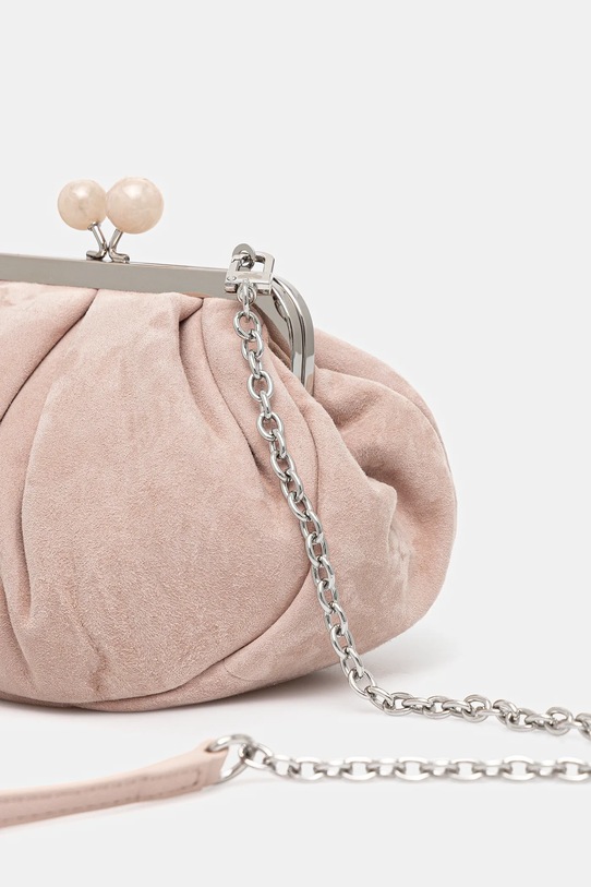 Kiegészítők Weekend Max Mara bőr borítéktáska VALOIS 2525516164600 rózsaszín