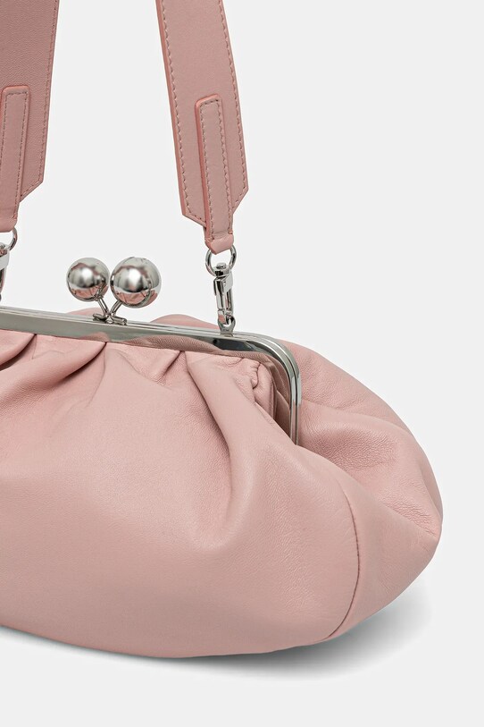 Doplňky Kožené psaníčko Weekend Max Mara CUBICO 2525516194600 růžová