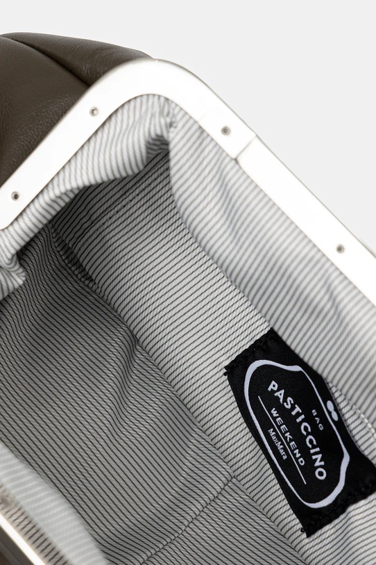 Kožené psaníčko Weekend Max Mara CUBICO zelená 2525516194600