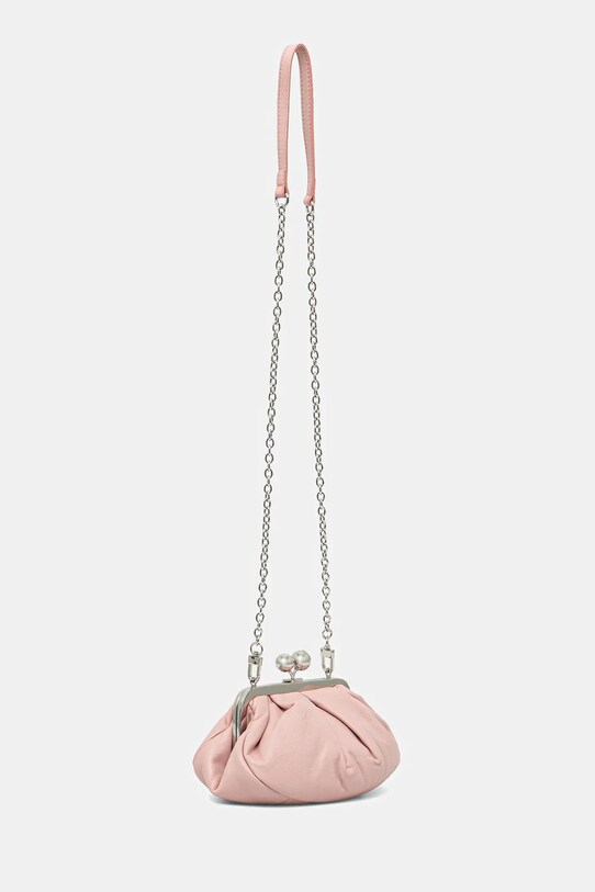 Kožená kabelka Weekend Max Mara PRATI 2525516204600 růžová AW25