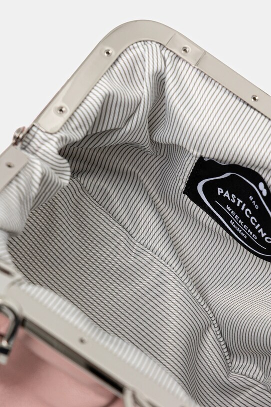 Kožená kabelka Weekend Max Mara PRATI 2525516204600 růžová