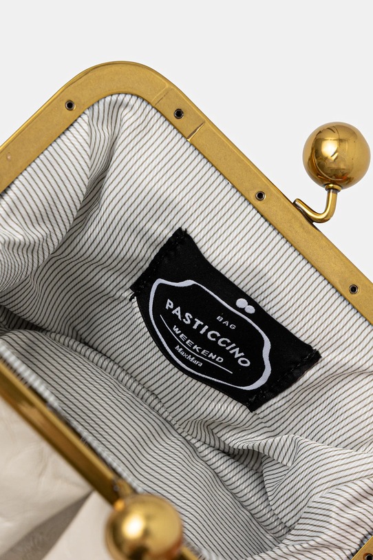 Weekend Max Mara kopertówka skórzana NAVETTA 2525516214600 biały