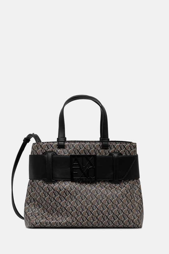 Armani Exchange torebka nie mieści A4 brązowy XW000285.AF17221