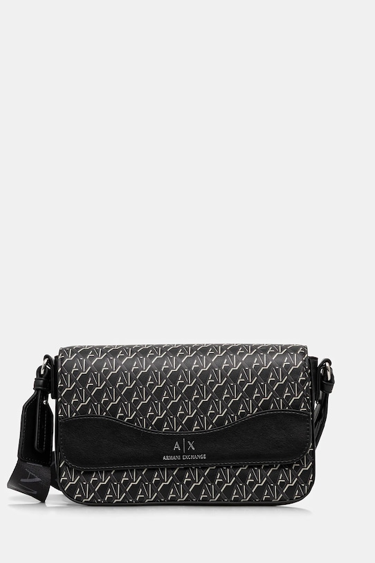 Armani Exchange torebka nie mieści A4 czarny XW001596.AF17145