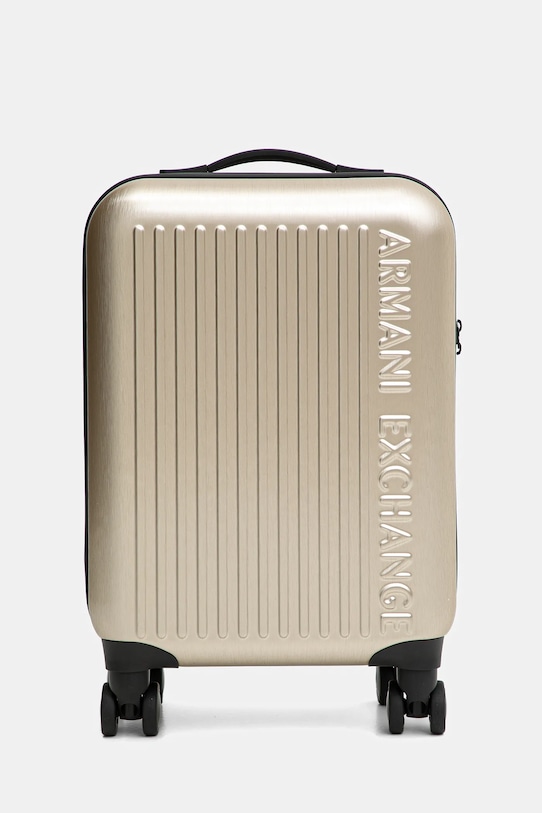 Armani Exchange walizka mieści A4 beżowy XW002233.AF21472
