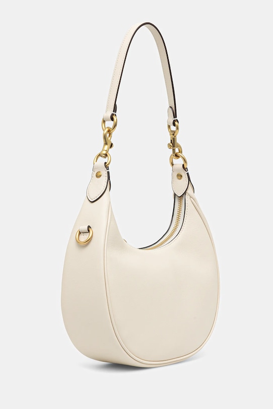 Coach torebka skórzana Jonie 22 CBG16 beżowy AW25